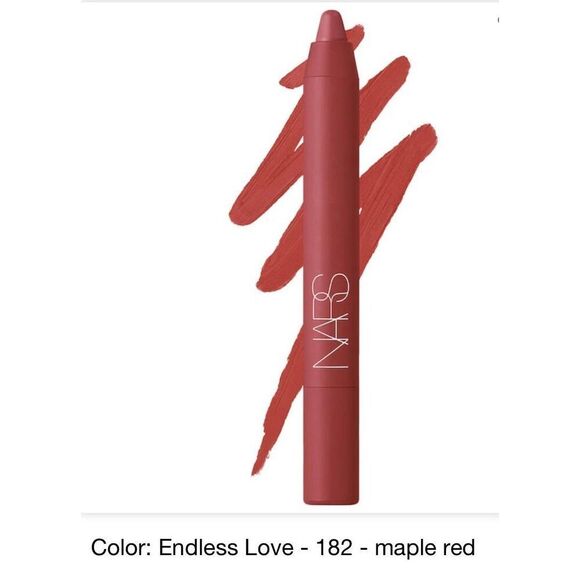 NARS - NIB Powermatte High Intensity Lip Pencil in #182, Maple Red. Full Size - Picture 5 of 16